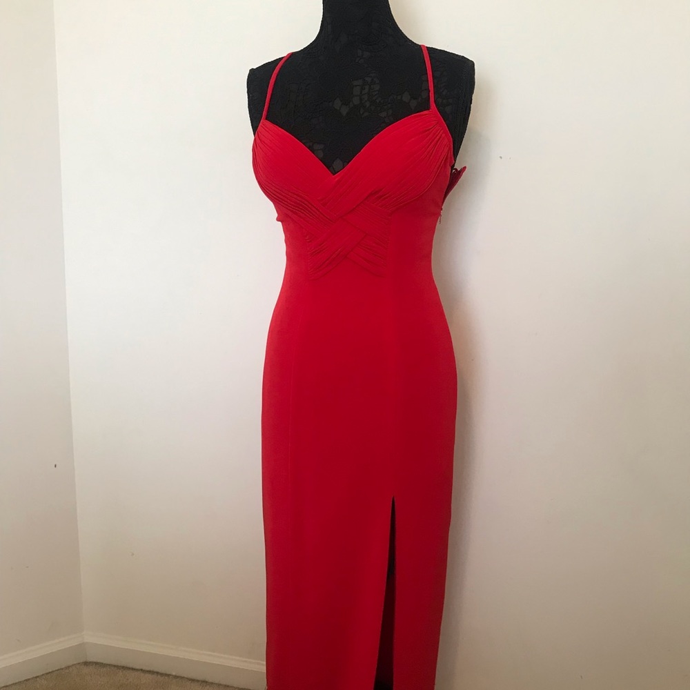 Cache’ Red Evening Gown
